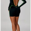 combinaison short neon edge bodysuit