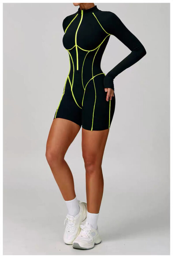 combinaison short neon edge bodysuit