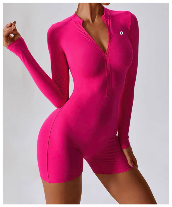 combinaison short zipflex longue manche