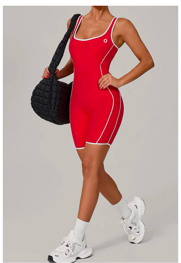 combinaison short sculptbody dos nu