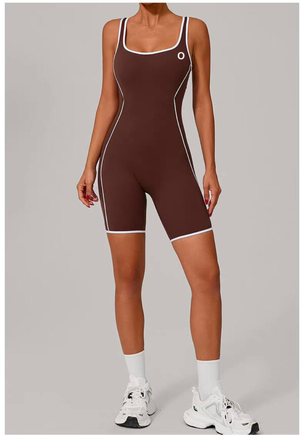 combinaison short sculptbody dos nu