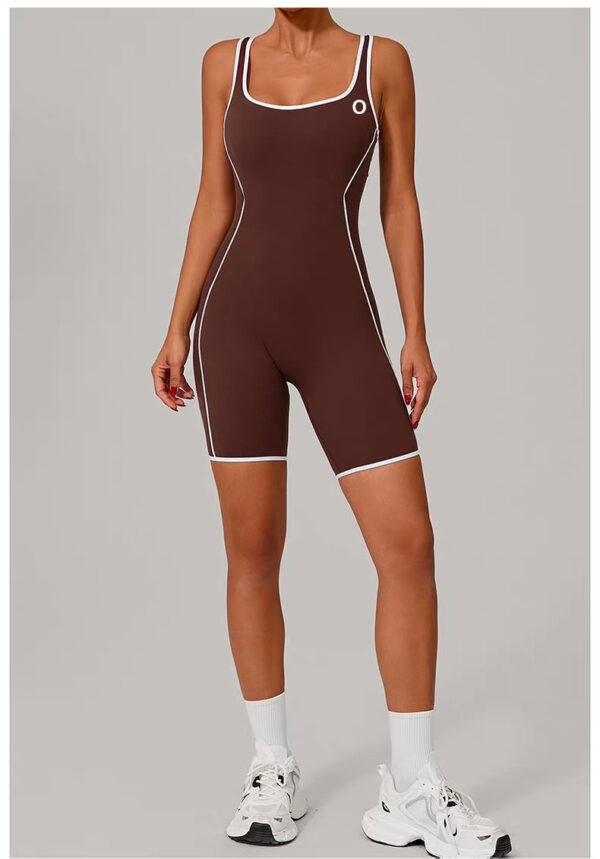 combinaison short sculptbody dos nu