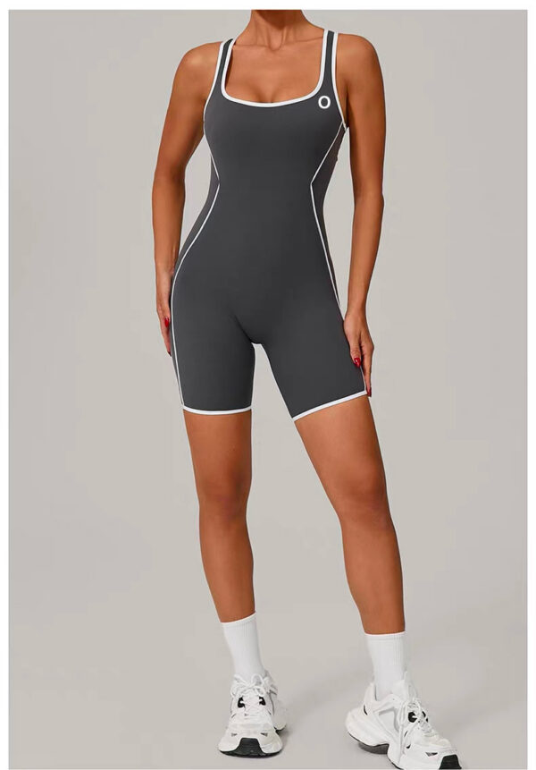 combinaison short sculptbody dos nu