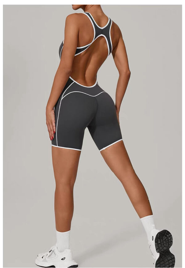 combinaison short sculptbody dos nu