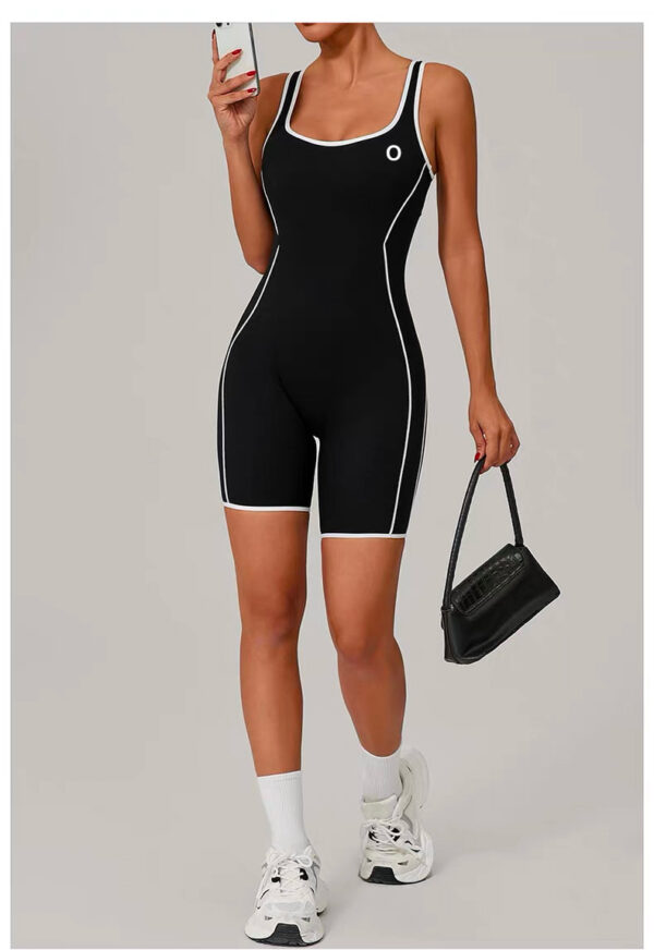 combinaison short sculptbody dos nu