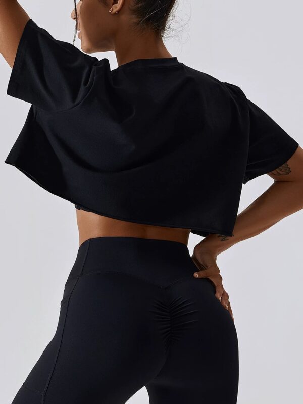 crop top oversize yogagym