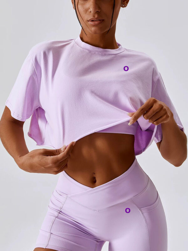 crop top oversize yogagym