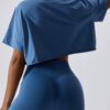 crop top oversize yogagym