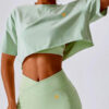 crop top oversize yogagym