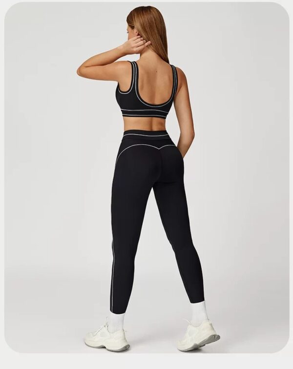 set 2 pcs legging and crop premium yoga