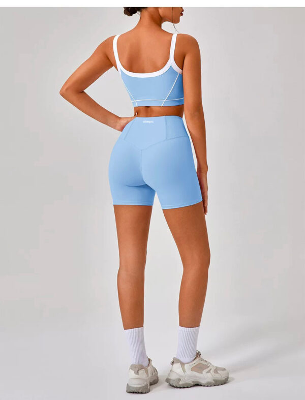 set 2 pcs crop et short pretty miss