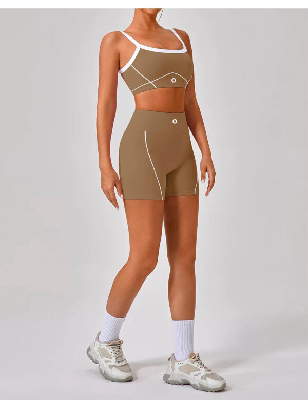 set 2 pcs crop et short pretty miss